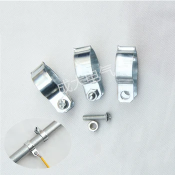 

Free shipping pipe clamp 10pcs/lot with screw Grounding card electric rolling head galvanized pipe clip KBG JDG ground pipe cla