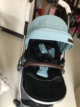 Cochecito de bebé 3 en 1, carrito de bebé ligero con marco de aluminio de paisaje alto, con asiento de coche para recién nacido, sin impuestos en la UE Coballe