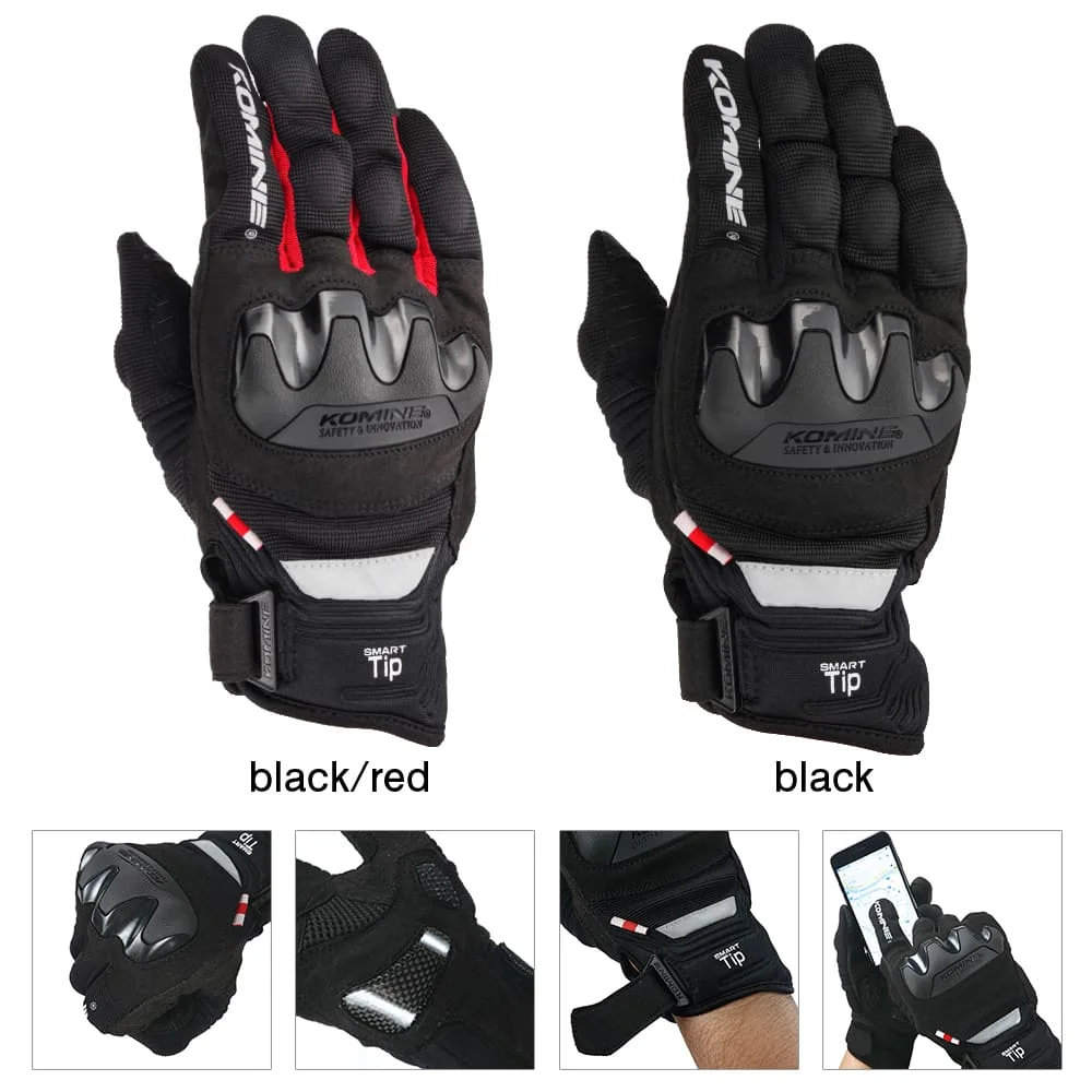 Мотоцикл BMX велосипед грязи для верховой езды Komine GK 220 защиты сетчатые перчатки