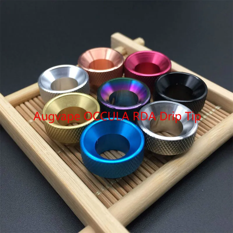 Goon 24/Goon 25/Goon V1.5 металлический капельный наконечник Wurl в стиле Augvape OCCULA RDA/Wotofo Flow Pro