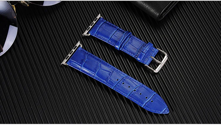 Кожаный ремешок для apple watch serie 4/3 44 мм 42 мм i watch band 2/1 40 мм 38 мм ремешок для смарт-часов iphone iwatch аксессуары