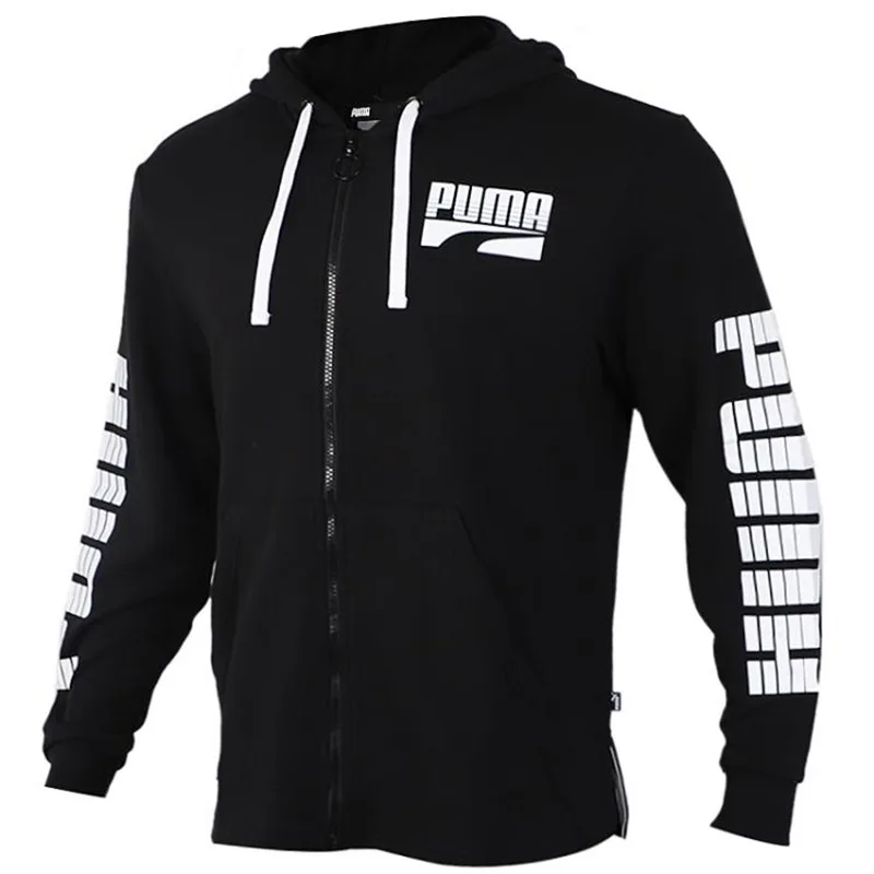 Новое поступление PUMA Rebel Bold FZ Hoody защитный чехол для мобильного телефона Для мужчин зимнее пальто с капюшоном спортивная одежда