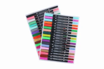 

Dual Tip Drawing Art Brush Pens Animation Sketch Markers Pen Set Art Supplies Coloring Drawing Brush Tip Markers