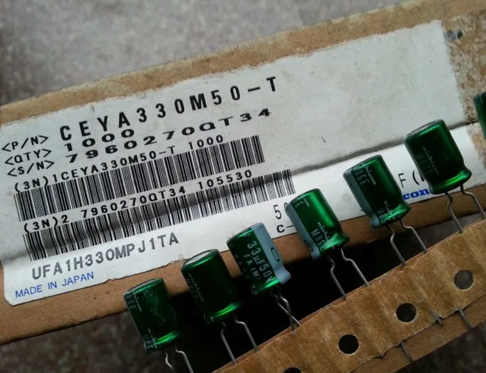 30pcs/lot Original nichicon MUSE BP/ES series non-polar audio fever aluminum electrolytic capacitor free shipping