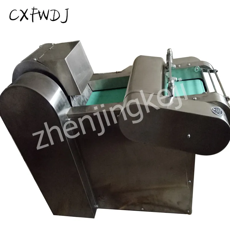  Multi-function Cutting Machine Central Kitchen Canteen Commercial Double Head Vegetable Cutting Sli - 4000120942962