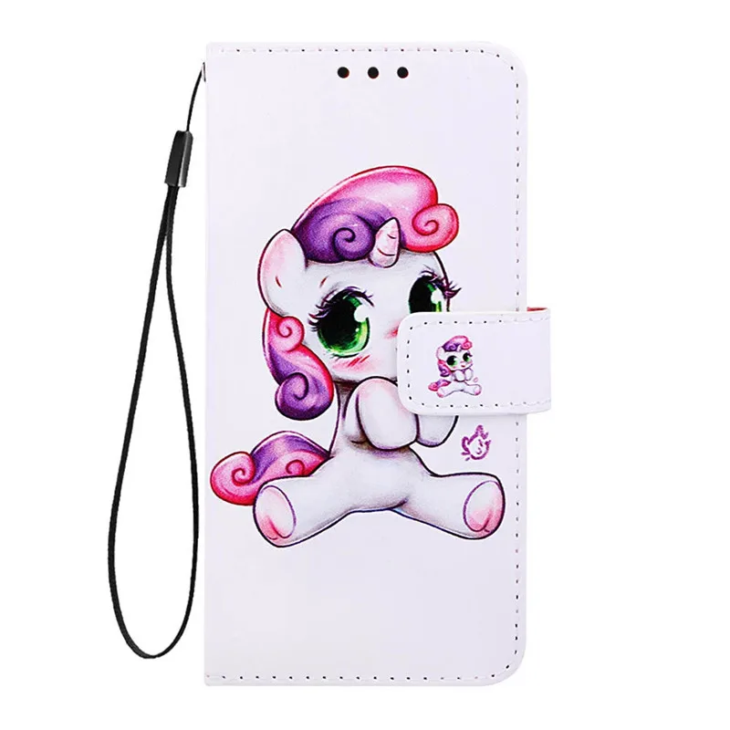 sFor Samsung Galaxy A30s Case on for Coque Samsung A30s A 30S SM-A307F Cover Animal Luxury Magnetic Flip Leather Phone Case Etui - Color: A