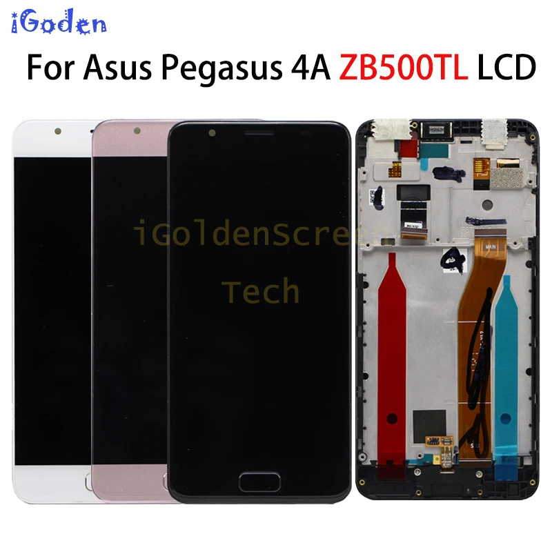 Для Asus Pegasus 4A ZB500TL X00KD ЖК-дисплей сенсорная панель экран дигитайзер в сборе для ЖК