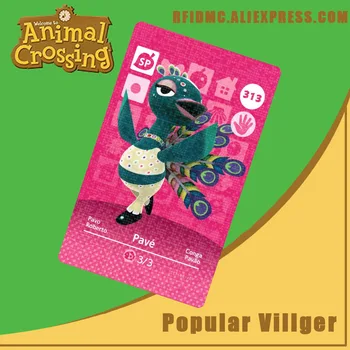 

313 Pavé Animal Crossing Card Amiibo for New Horizons