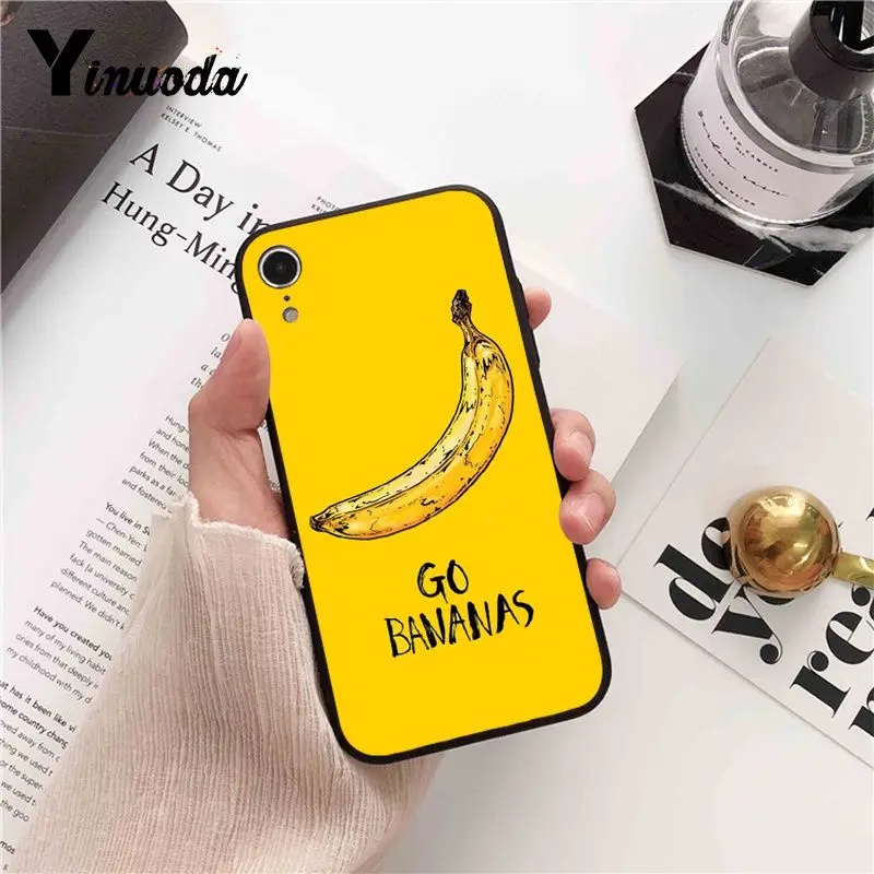 Cartoon cute Fruit Yellow Banana