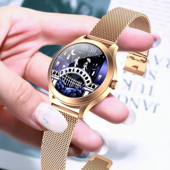 

NEW LIGE Fashion Ladies Smart Watch Women Sports Heart Rate Monitor Multifunctional Female Cycle Waterproof smartwatch For Women