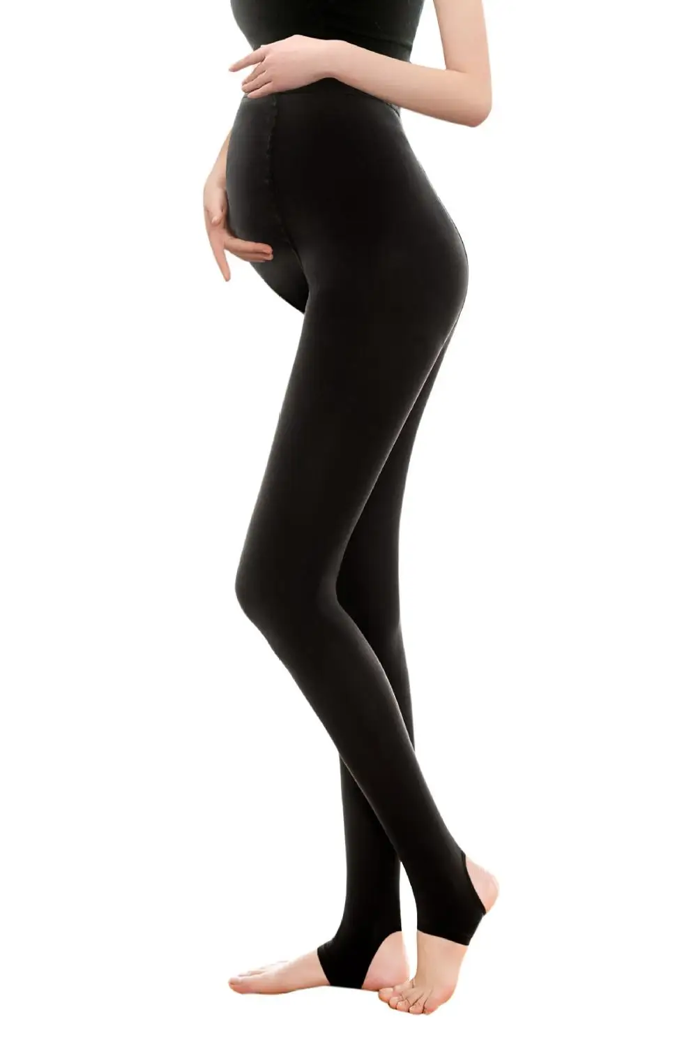 Pregnant Leggings For Pregnancy Tights Clothes Maternity High Elastic Pants Women Solid Oversized Bottom Pantyhose Stockings