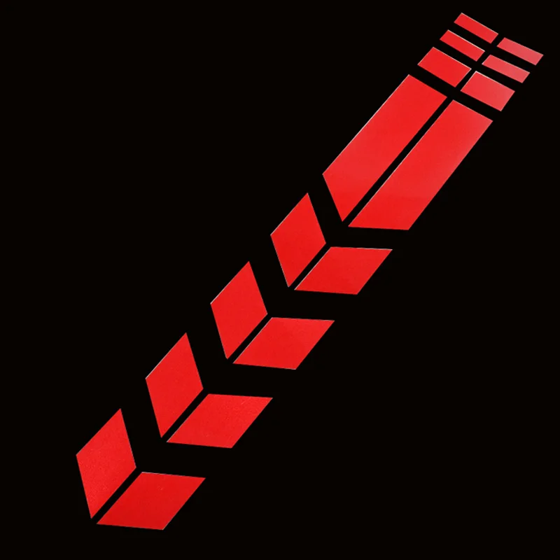 red motorcycle sticker