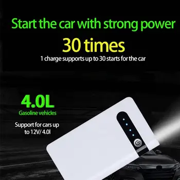 

Portable New 20000mAh Emergency Power Bank 12V Car Battery Starter Power Battery Booster Buster Vehicle Battery Charger Start