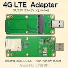Mini PCI-E Mini PCI-Express к USB адаптеру, карта WWAN к USB адаптеру со слотом для sim-карты для 3g/4G LTE WWAN/LTE модуля Mini PCI-E Mini PCI-Express к USB адаптеру, карта WWAN к USB адаптеру со слотом для sim-карты для 3g/4G LTE WWAN/LTE модуля
