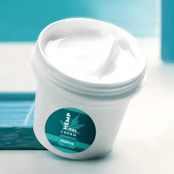 

Lanthome Hemp Oil 3000mg Face Cream Hyaluronic Acid Moisturizer Nourishing Collagen Skin Care Cream
