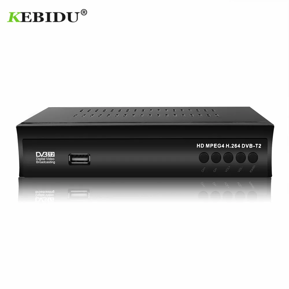 KEBIDU M2 DVB-T/T2 спутниковый ресивер HD цифровой ТВ-тюнер рецептор MPEG DVB T2 H.264 эфирный ТВ-ресивер DVB T телеприставка