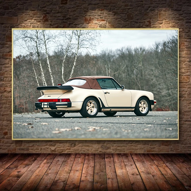 Классические автомобили дневные синие классический Дрифт автомобиль настенные