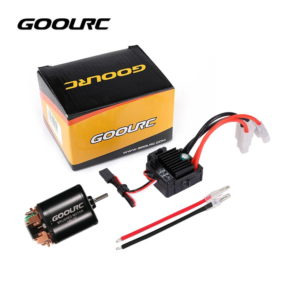 GoolRC 540 13T матовый двигатель с 60A ESC Combo для 1/10 Traxxas Ford F 150 RC автомобильные детали|motor