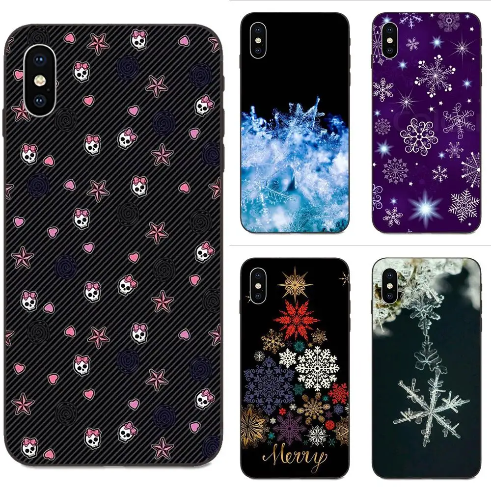 

2019 New Year Snowflake Brand Newest Christmas For Huawei Honor 5A 6A 6C 7A 7C 7X 8 8A 8C 8X 9 9X 10 10i 20 Lite Pro