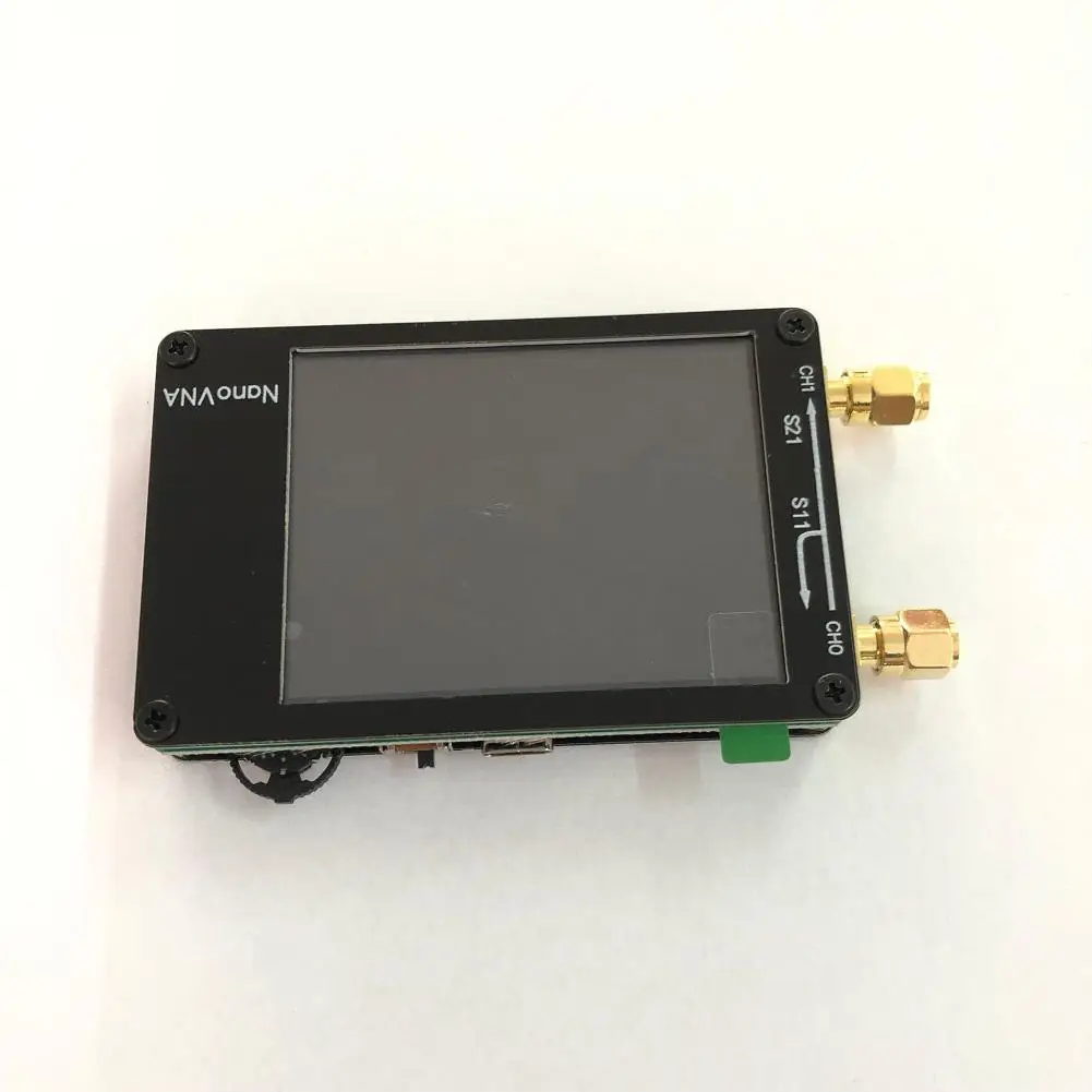 Анализатор сети MeterMall NanoVNA VNA 2 8 дюйма ЖК дисплей HF VHF UHF UV Vector 50 кГц 900 МГц встроенный