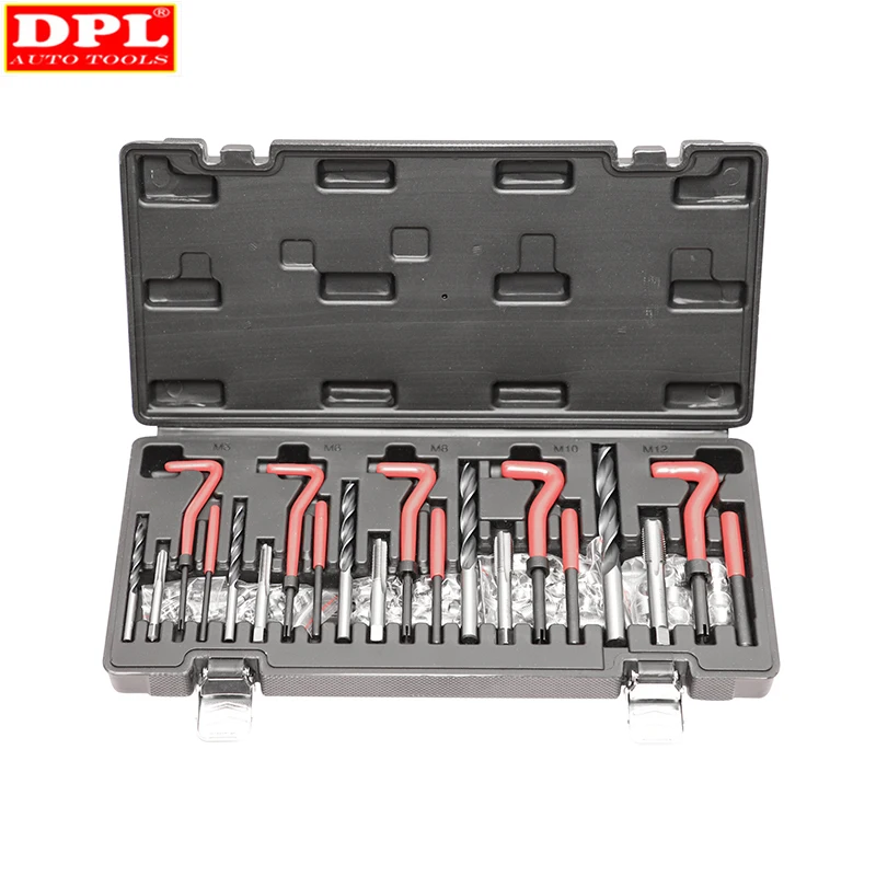 131-Pcs-Engine-Block-Restoring-Damaged-Thread-Repair-Tool-Kit-M5-M6-M8 ...