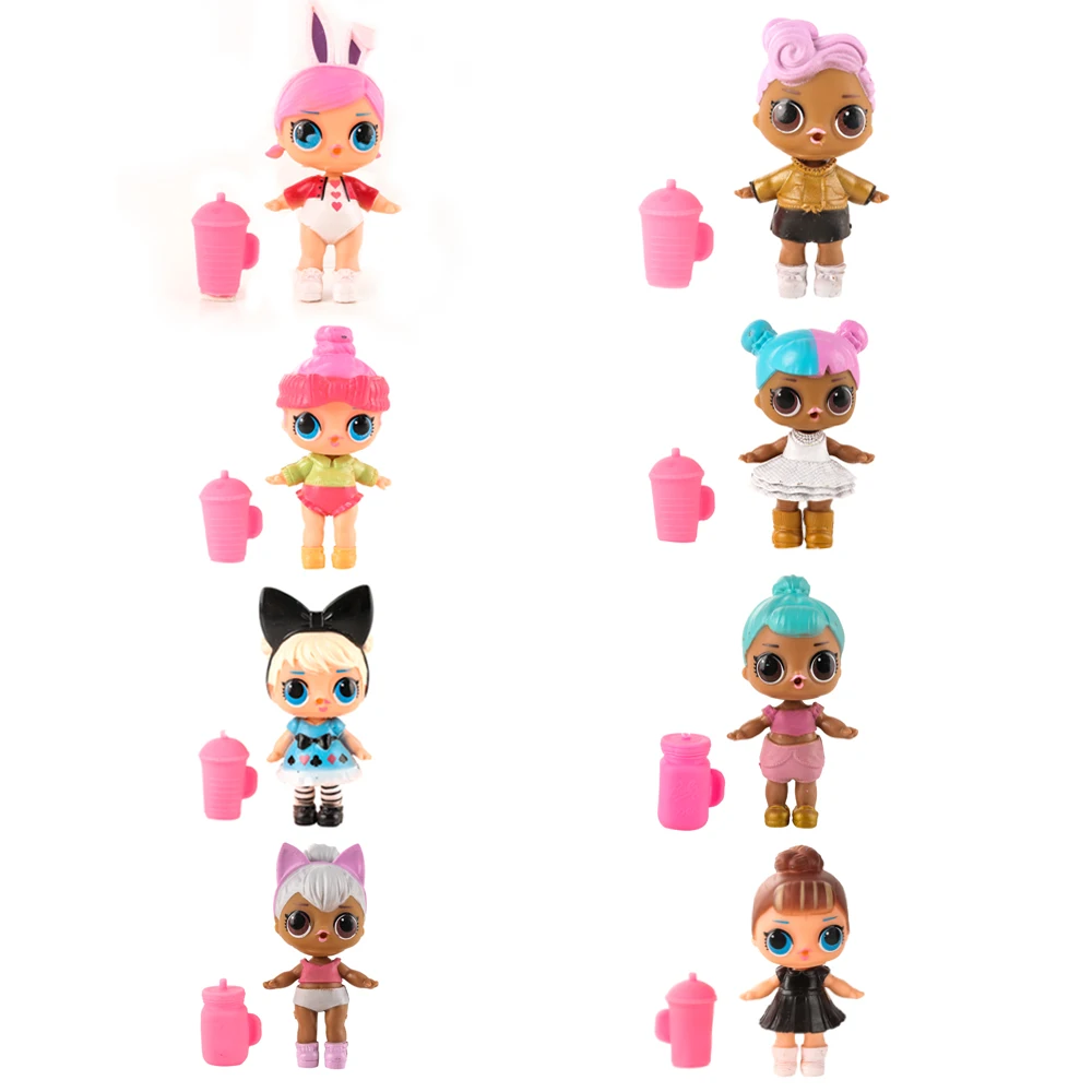 LOL surprise-muñecas de acción originales para niñas, juguetes de 8cm, 1 unidad