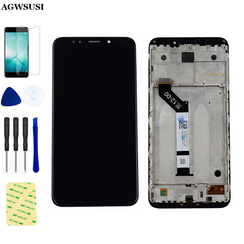 

LCD For Xiaomi Redmi 5 Plus LCD Touch Redmi 5Plus LCD Display Monitor Panel Module Full Touch Screen Digitizer Assembly Frame
