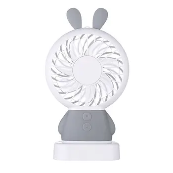 

Mini Rechargeable Portable Multifunctional Hand Fan Battery Operated USB Power Handheld Mini Fan Cooler with Strap