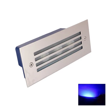 

Staircase Corner Step Light High Brightness Park Stair Lamp Recessed Led Pathway Garden Rectangular Footlight Outdoor Waterproof