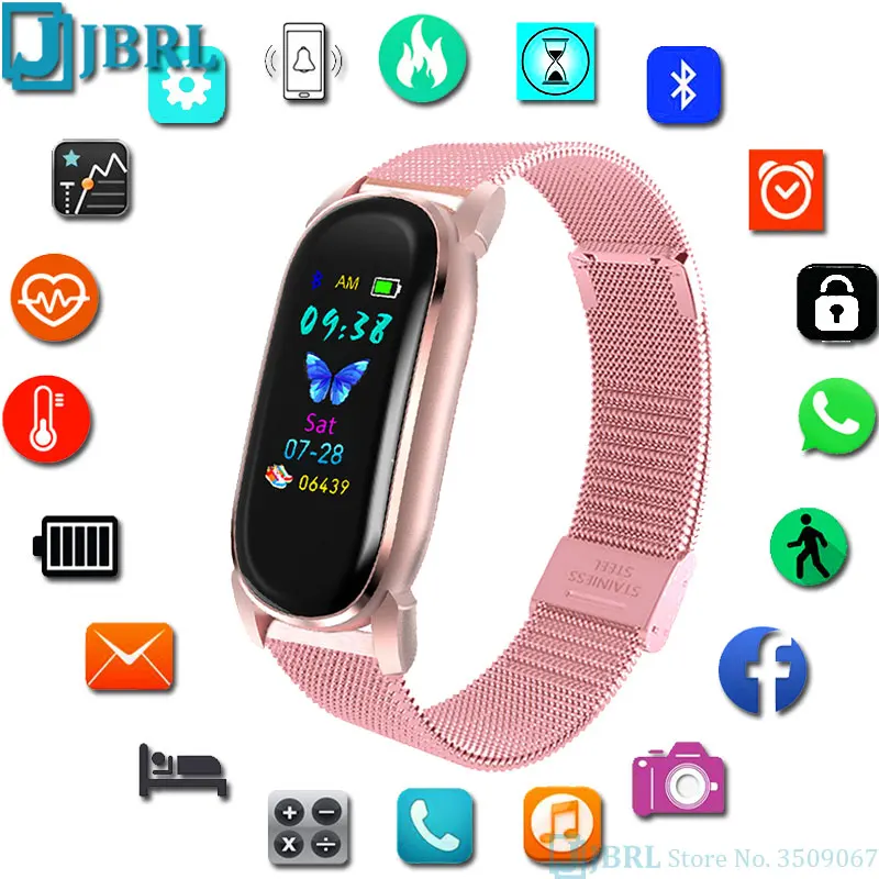 Temperature Digital Watch Women Sport Watches Electronic LED Ladies Wrist Watch For Men Women Clock Fashion Bluetooth Wristwatch afbeelding