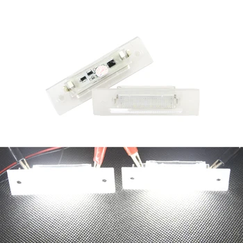 

2x Auto Car White Led Number License Plate Light For Porsche 993 996 986 911 Carrera turbo GT Boxster 968 CANBus Error Free