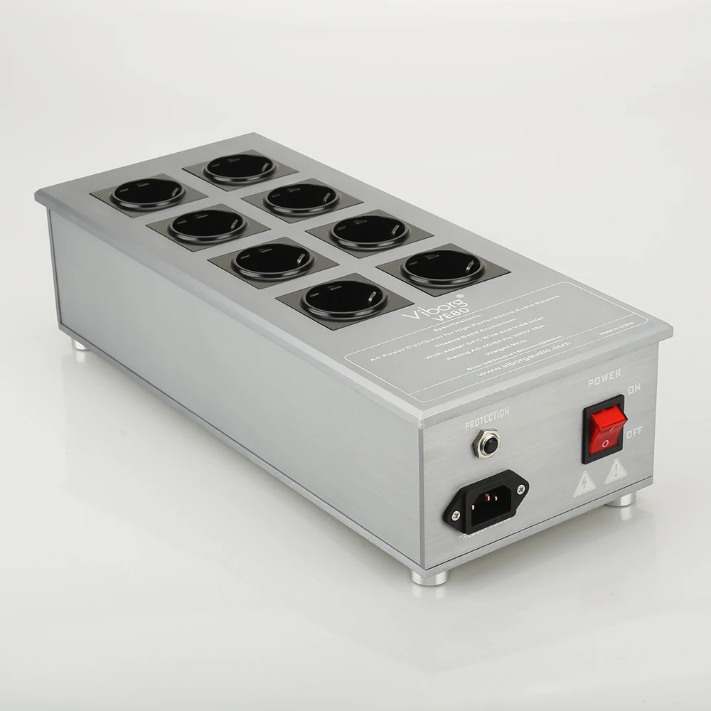 Viborg VE80 HiFi Power Filter Plant Schuko Socket