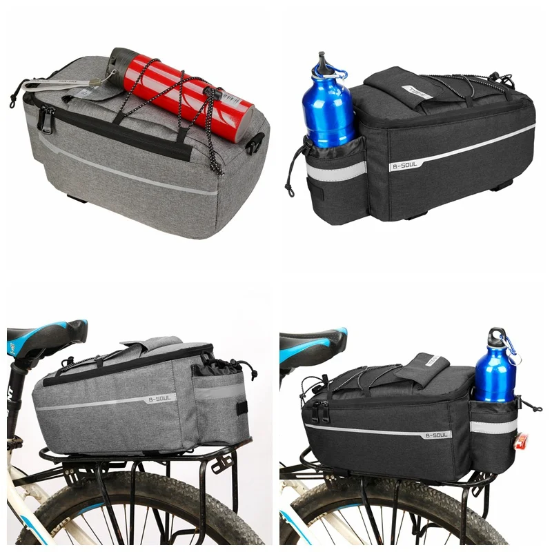 Велосипедная сумка с изоляцией для багажника, сумка-холодильник, велосипедная навесная задняя велосипедная сумка, сумка для багажа, светоотражающий для горного велосипеда, сумка для велосипеда, сумка на плечо