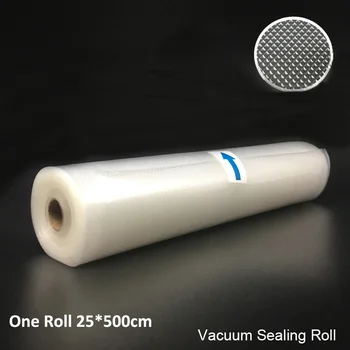 

VACUUM SEALER ROLLS FOOD SAVE BAGS Vacuum Sealer Food Storage Bags Saran Wrap Kitchen Fresh Food Packaging 25CMx500CM