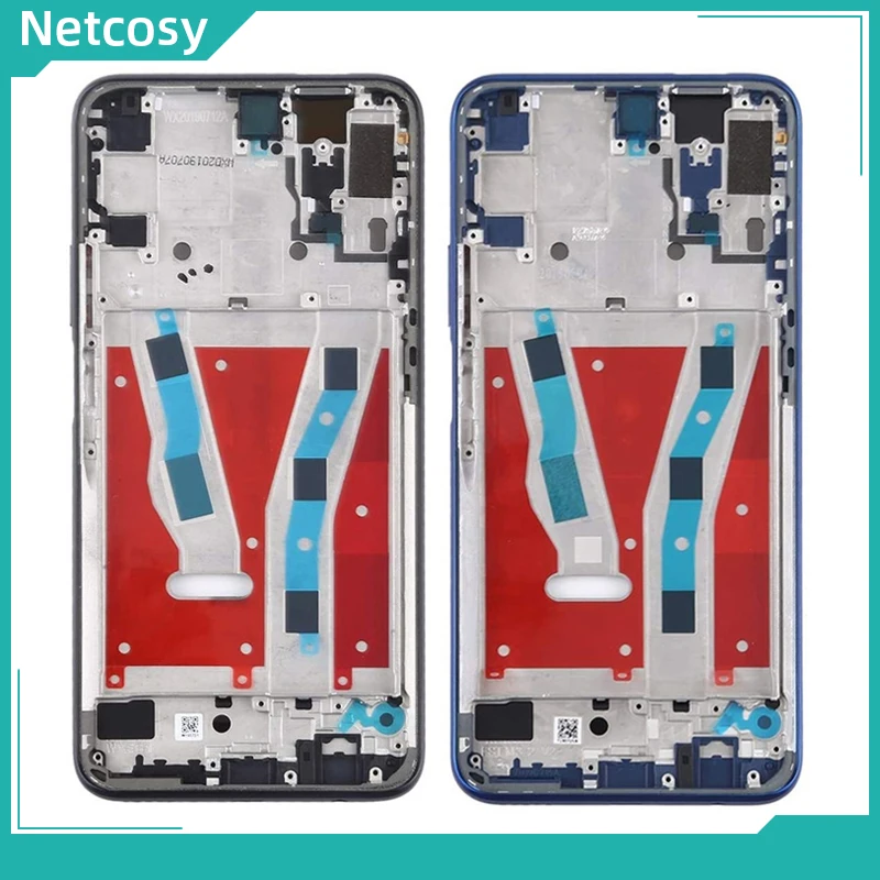 

Netcosy For Huawei Honor 9X Middle Frame Plate Bezel Housing Cover with side key For Huawei Honor 9X Bezel Plate For Honor 9