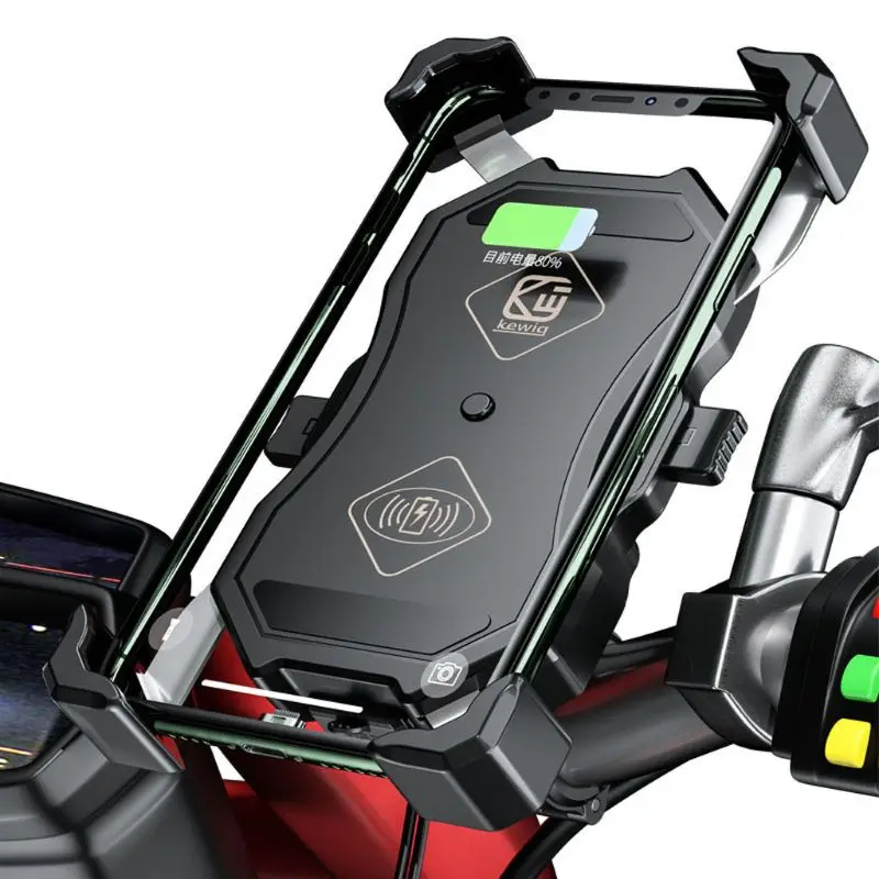 12V Motorcycle QC3.0 USB Qi Wireless Charger Mount Holder Stand for Cellphone 12V Motorcycle QC3.0 USB Qi Wireless Charger Mount Holder Stand for Cellphone