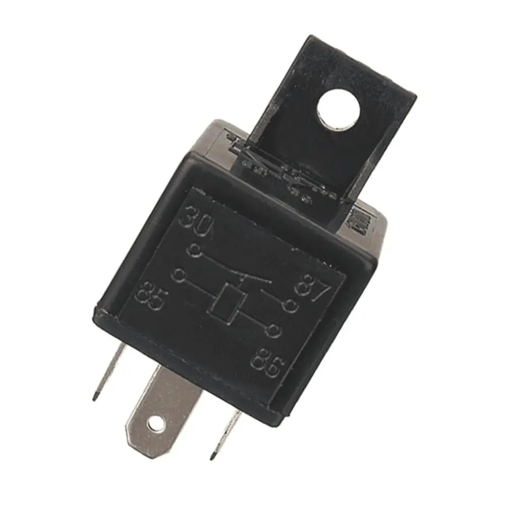 New Auto Relay Universal 4 Pin 12v 30a Buildin Fuse Socket Car Relay