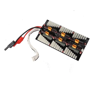 

2-8S Battery Charger Balance Board 8S Same Time Charging 6 Batteries for RC Drone FPV for Cellpro PL8 PL6 A Style