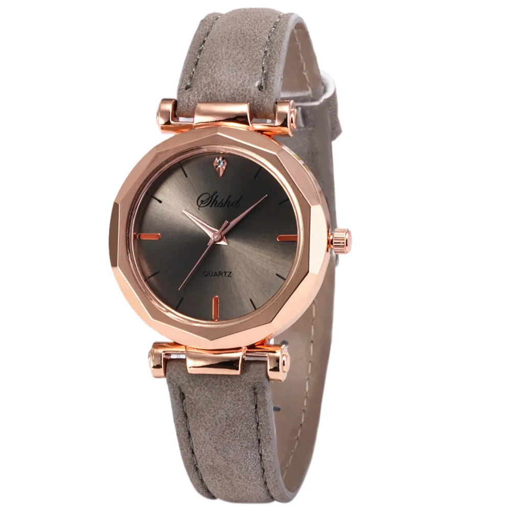 Модные женские кожаные повседневные часы, Роскошные Аналоговые кварцевые наручные часы с кристаллами horloges vrouwen bayan kol saati, модные reloj#30