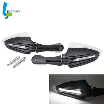 

Universal 7/8" 22mm Motorcycle Accessories Hand Guards with LED Turn Signal Light Hand Protectors For Yamaha Honda Kawasaki