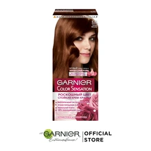 Garnier Стойкая крем-краска для волос "Color Sensation, Роскошь цвета", оттенок 5.35, Пряный шоколад, 110 мл