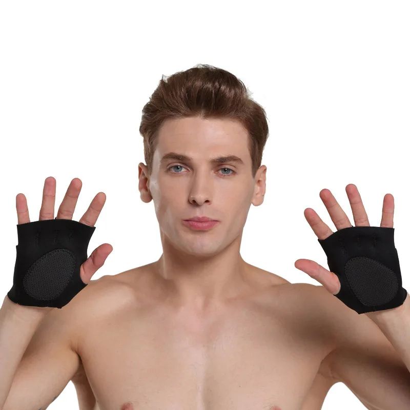 Weight Lifting Gloves Gym Workout Non-slip Gloves Dumbbell Basketball Palm Protection Exercise Weight Lifting Fitness