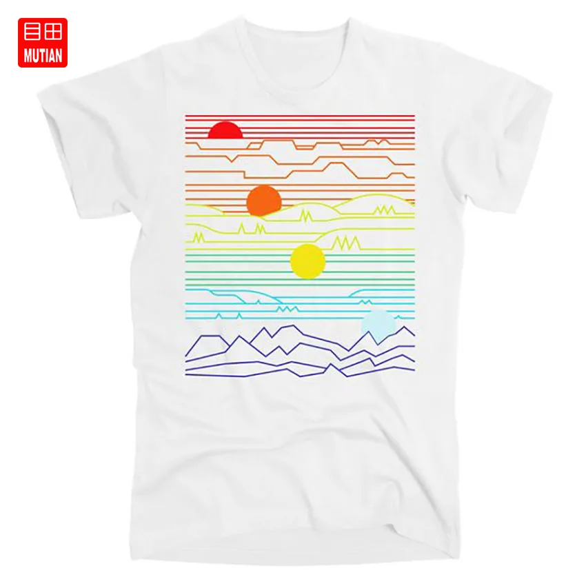 Пляж время футболка Лето Графический графический лето пляж | Мужская одежда