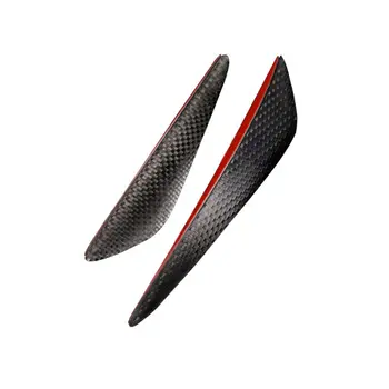

Front bumper Universal Real Carbon Fiber Spoiler Air Knife for bmw 57BA