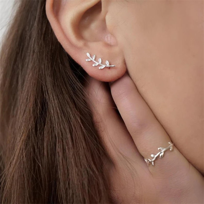 Серьги-гвоздики из стерлингового серебра пробы красочные модные циркониевые серьги для девушек золотые свадебные женские сережки Ювелирные изделия A30