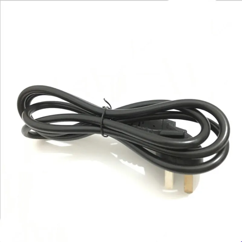 

1.8m Notebook Power Cord Pure Copper 0.5 Thick Core National Standard Plum Tail Power Cord
