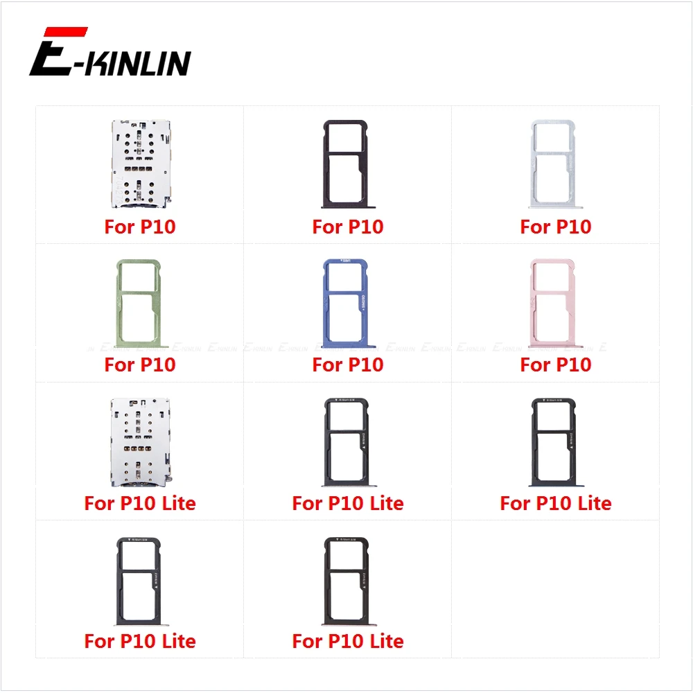 

Sim Micro SD Card Socket Holder Adapter Container Connector Slot Tray Reader For HuaWei P10 Lite WAS-LX1 LX1A LX2 LX2J LX3 L03T
