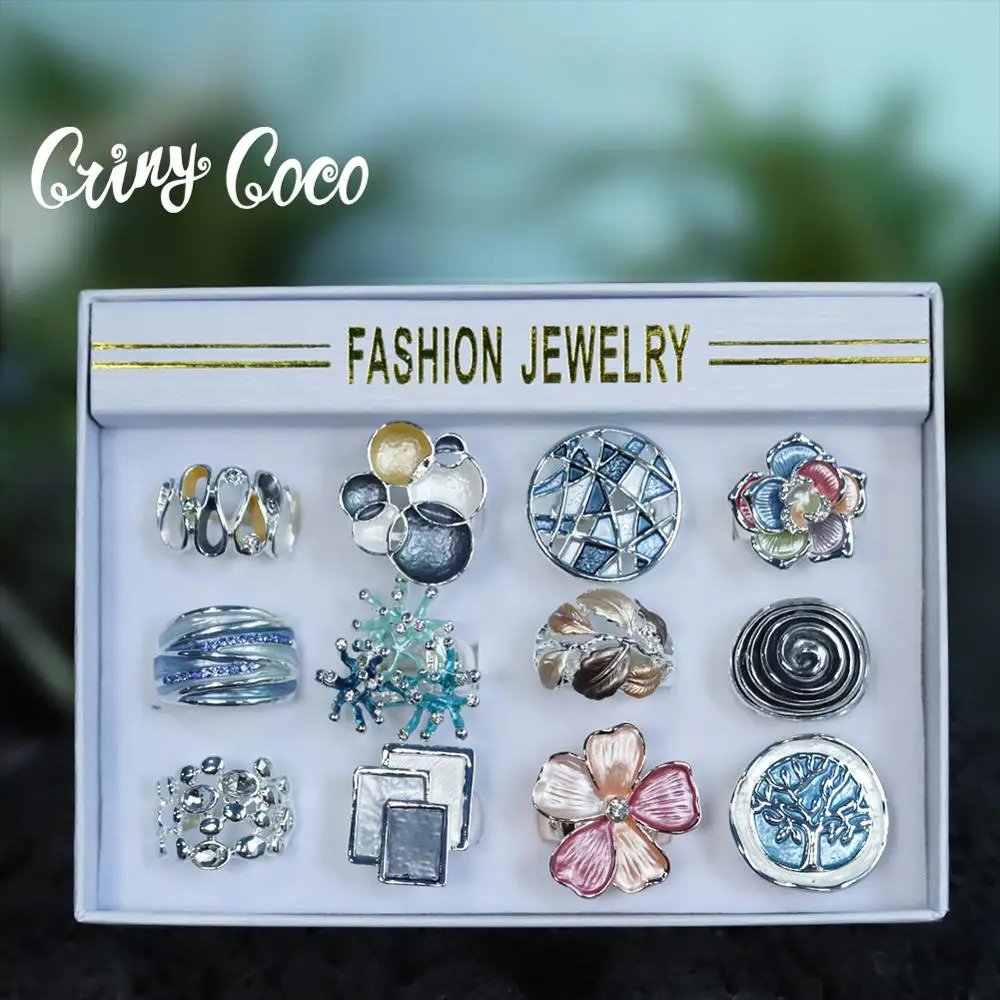 Женские кольца с розами Cring Coco модные геометрические из сплава на палец для свадебной вечеринки Ювелирные