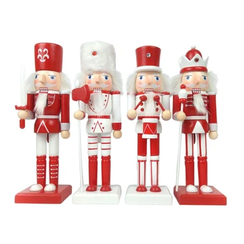 

25cm Deluxe Traditional Wooden Nutcracker Soldier Decoration Christmas Ornament