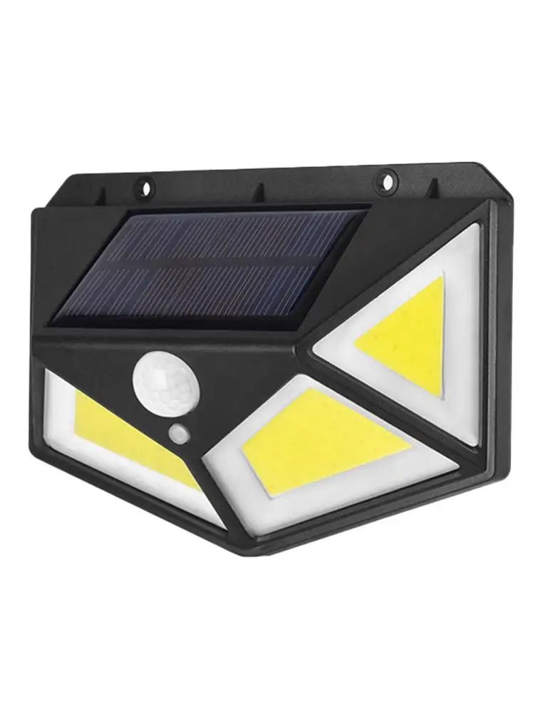 

76LED COB LED Solar Light Four Sides Lighting Motion Sensor Street Light Garden Light Garden Wall Light